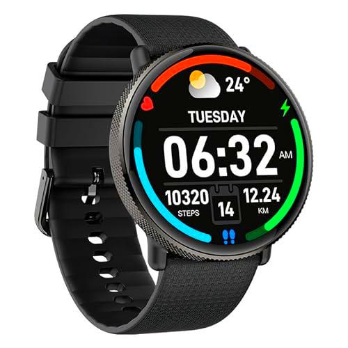 Smartwatch Cool Pantalla AMOLED Forever Silicona Negro (Llamadas