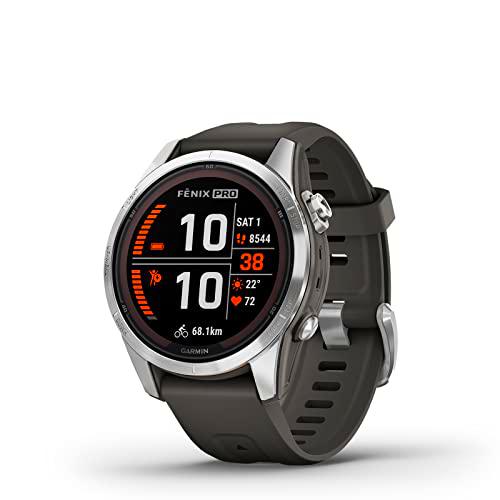 Garmin fēnix ​​7S Pro Solar, Reloj GPS Multideporte con Carga Solar