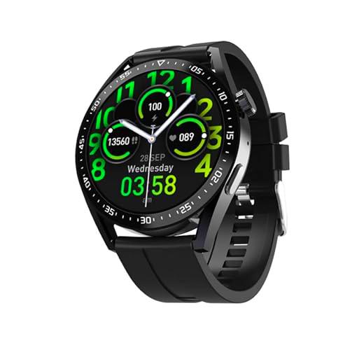 PRENDELUZ Reloj Inteligente Negro Pantalla táctil menú Personalizable