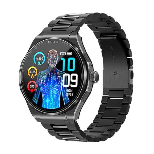 Knauermann Pro 3 (2024) Negro - Reloj Sanitario smartwatch con función telefónica