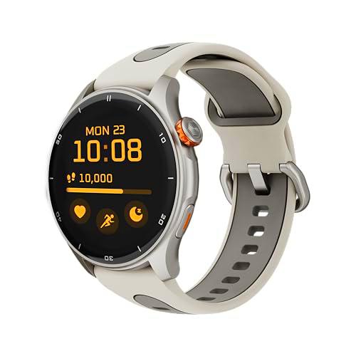 Smartwatch myPhone Watch Adventure gris cálido, gran batería de 360 mah