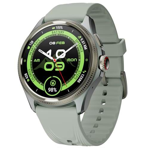 Ticwatch Pro 5 Enduro Slate Smartwatch para Hombres 1.43 &quot;Android Wear OS Reloj Inteligente 90 Horas de batería 110+ Modos de Entrenamiento 7/24 Ritmo cardíaco No es Compatible con iPhone/iOS