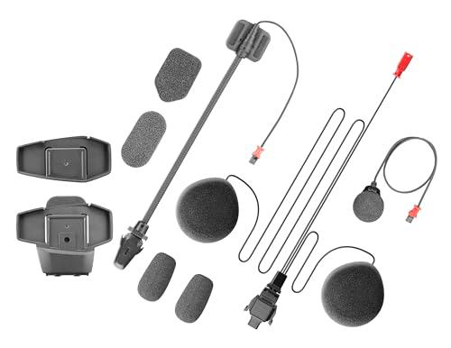 INTERPHONE - UCOMRSECONDHELM32 - Kit de Audio Completo de Repuesto o para Segundo Casco para intercomunicadores de Moto U-com 6R y 7R