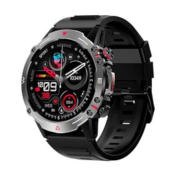 Smartwatch Pantalla Amoled Cool Adventure Silicona Negro (Llamadas, Salud...)