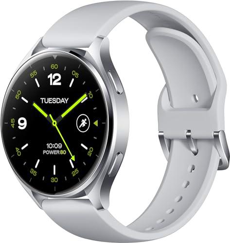 Xiaomi Watch 2 4G | Reloj Inteligente Redondo Hombre | Smartwatch con Pantalla 1,43&quot; y Medicion de Salud | Smartwatch Plata con Modos Multideportivos | Llamadas Bluetooth y Autonomía de 65h