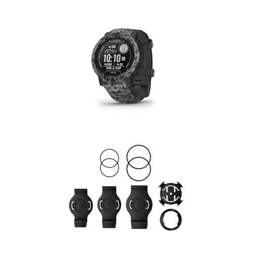 Garmin Instinct 2 Solar Tactical - Rugged GPS Smartwatch with Infinite Battery Life in Smartwatch Mode &amp; QuickFit Band