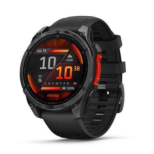 Garmin fēnix ​​8-47mm - Reloj de Alto Rendimiento GPS Multideporte con Pantalla táctil AMOLED