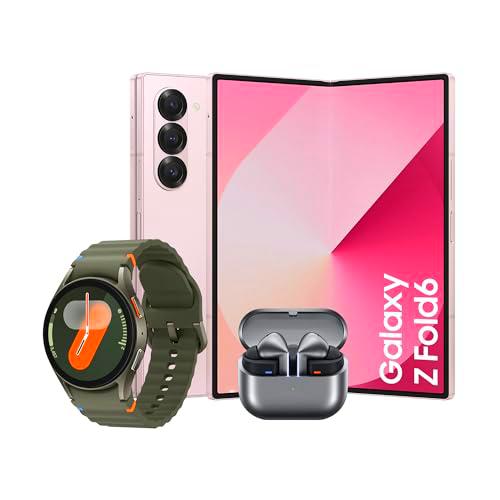 SAMSUNG Galaxy Z Fold6 256 GB Rosa + Galaxy Watch7 44mm + Galaxy Buds3 Pro