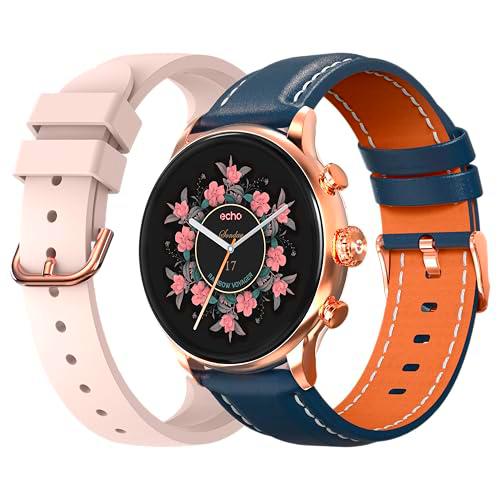 ECHO Rainbow Voyager - Reloj Inteligente para Mujer AMOLED de 1,43 Pulgadas