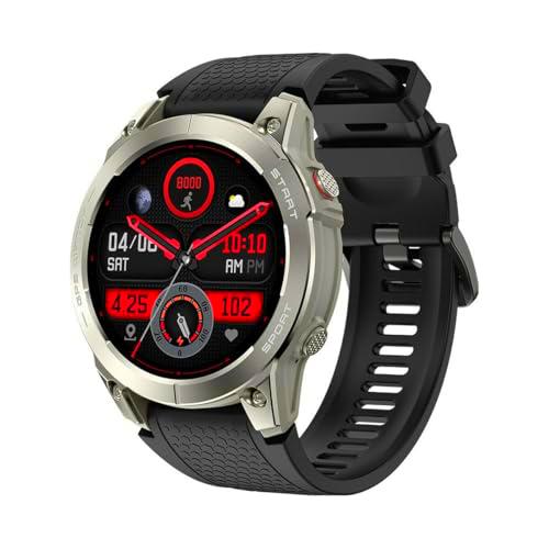 Manta Smartwatch SWA001SL Negro Naranja Plateado 1,43&quot;