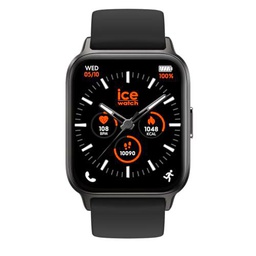 Ice-Watch - ICE fit 1.0 Black AMOLED - Reloj conectado negro con correa de silicona