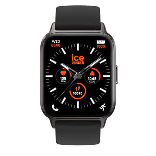 Ice-Watch - ICE fit 1.0 Black AMOLED - Reloj conectado negro con correa de silicona