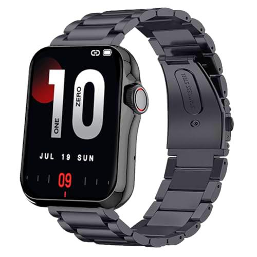 SMARTY Hombre Digital Automático Reloj con Pulsera de Metal SW028G01