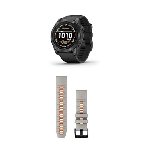 Garmin Instinct 2 Solar Tactical - Rugged GPS Smartwatch with Infinite Battery Life in Smartwatch Mode &amp; QuickFit Band