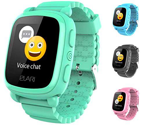 2G Reloj Inteligente Niño y Niña GPS Localizador y Llamadas Bidireccionales Audio