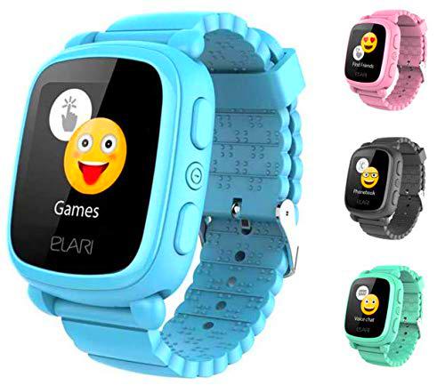 Smartwatch Niños Rastreador Reloj para niños Niño Reloj inteligente digital Niños  Reloj GPS Niños Llamadas Smartwatch Teléfono para niños Impermeable Alemán  Teléfono celular para niños Reloj con ubicación AZUL IP68 MFZFUKR LL-1184