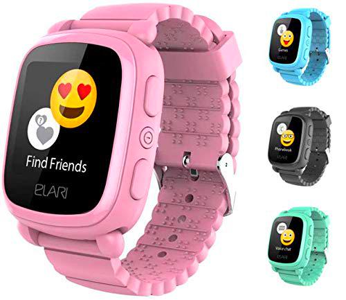 2G Reloj Inteligente Niño y Niña GPS Localizador y Llamadas Bidireccionales Audio